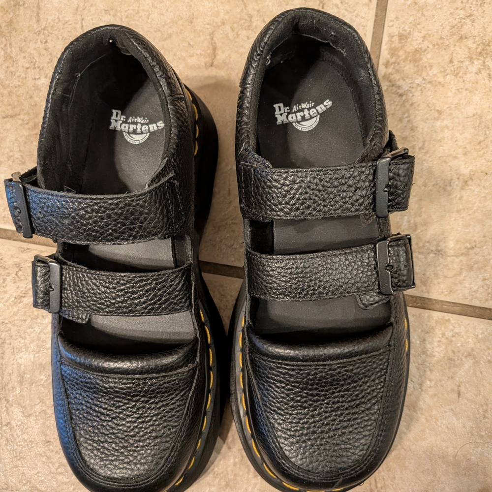 Dr. Martens Black Buzz Mary Jane Size 7 - Picture 2 of 7